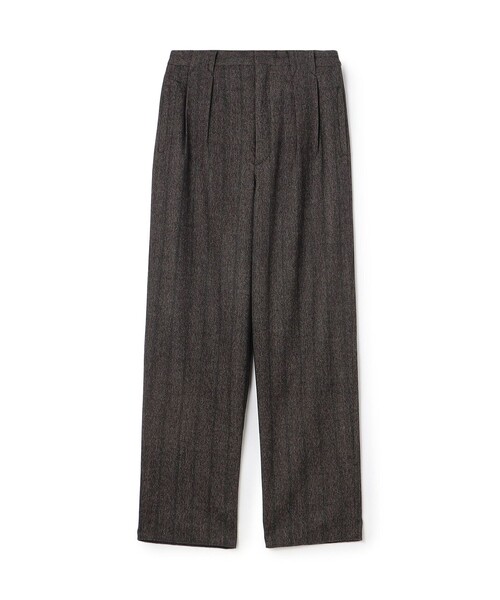 TOMORROWLAND（トゥモローランド） パンツ ウール 2プリーツパンツ