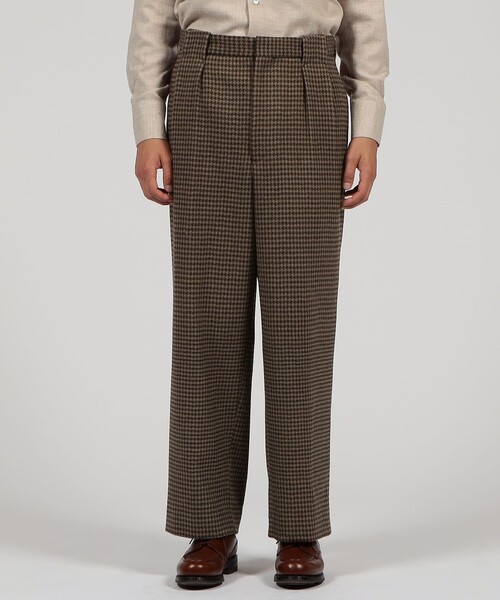 TOMORROWLAND（トゥモローランド） パンツ ウール 2プリーツパンツ