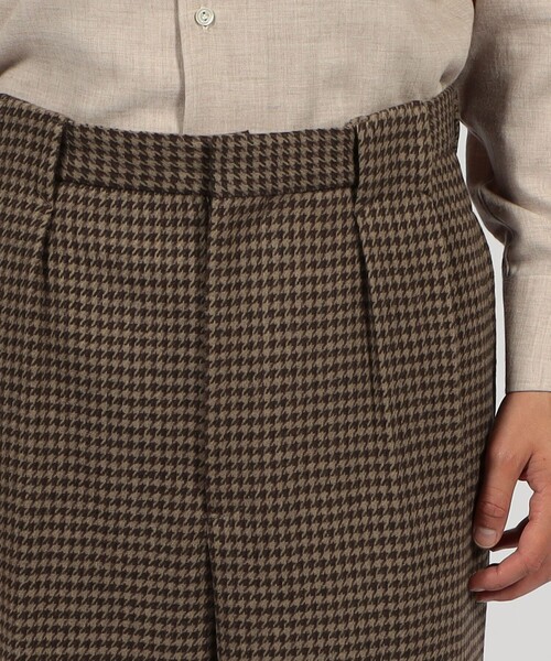 TOMORROWLAND（トゥモローランド） パンツ ウール 2プリーツパンツ