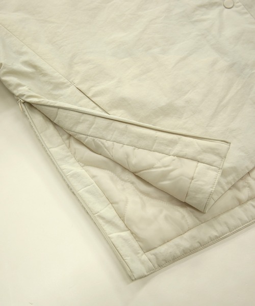 and it_ ジャケット ノーカラージャケット オーバーサイズサイド