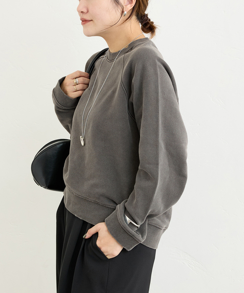 トレーナー スウェット ピグメントクラッシュスウェット レディース JOURNAL STANDARD トレーナー スウェット ピグメントクラッシュ