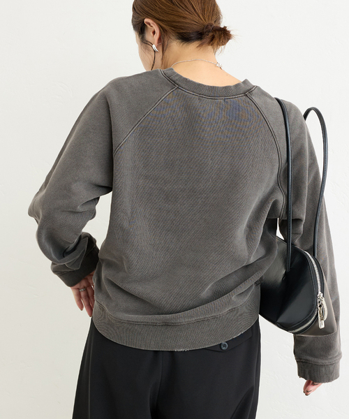 トレーナー スウェット ピグメントクラッシュスウェット レディース JOURNAL STANDARD トレーナー スウェット ピグメントクラッシュ