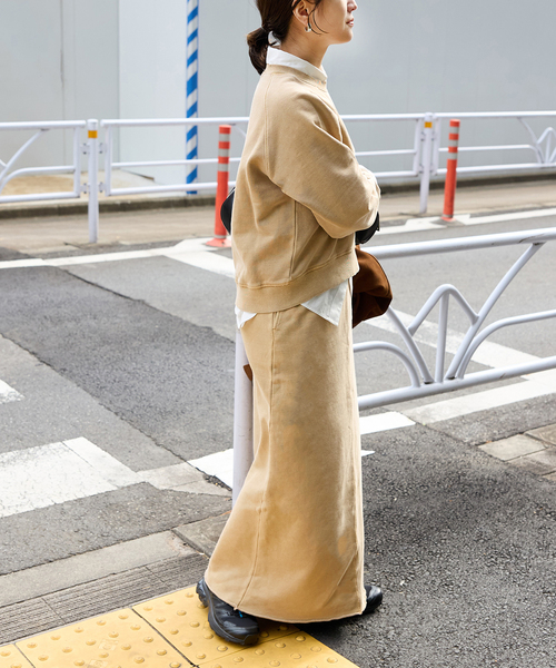トレーナー スウェット ピグメントクラッシュスウェット レディース JOURNAL STANDARD トレーナー スウェット ピグメントクラッシュ