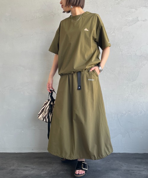 tシャツ 「KELTY/ケルティ」 別注 ラッシュコンフォート ショートスリーブナイロンＴシャツ レディース KELTY/ケルティ] 別注 ラッシュコンフォート ショートスリーブ