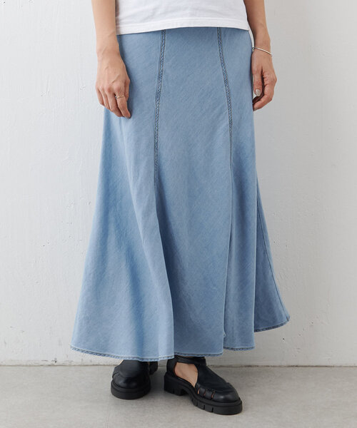 BEARDSLEY スカート 「FRIPIER」 デニムマーメイドスカート : ZOZOTOWN  