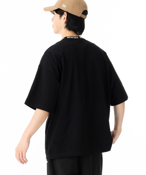★関税込★NEW ERA★NEW ERA X STONROK★NEWERA STONROK夏半袖T NEW ERA tシャツ ニューエラ 半袖Tシャツ オーバーサイズ 襟ジャ