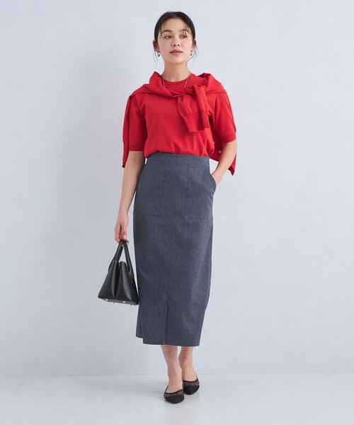 green label relaxing スカート 「size SHORTあり」キチント