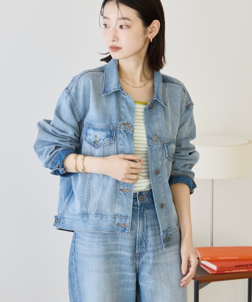 レディース 完売品 GYDA ジェイダ Gジャン ビックサイズ デニム 