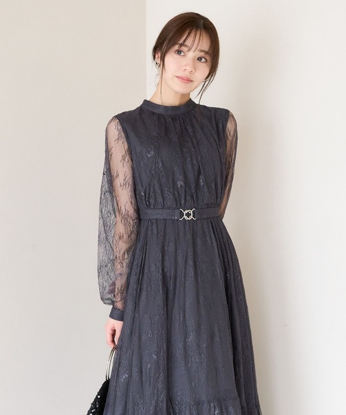 9★新品★ Andemiu アソートティアードドレス　Ｆ Andemiu ドレス アソートティアードドレス292438 : ZOZOTOWN