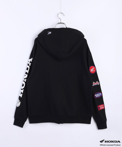 WESTSEA（ウエストシー） パーカー HONDA × MONSTER WORLD フルZIP
