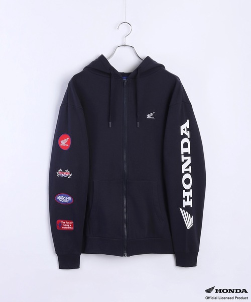 WESTSEA（ウエストシー） パーカー HONDA × MONSTER WORLD フルZIP