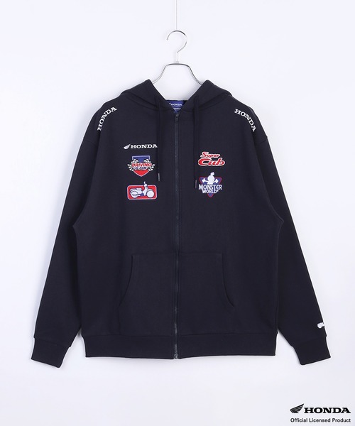 WESTSEA（ウエストシー） パーカー HONDA × MONSTER WORLD フルZIP