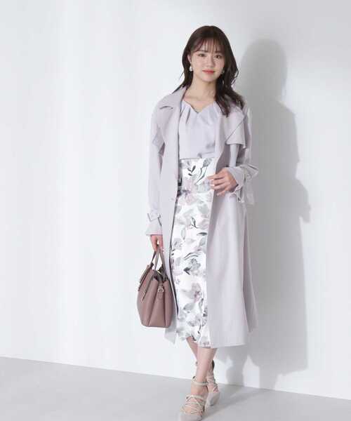 「PROPORTION BODY DRESSING」 チェスターコート SMALL パープル レディース_画像8