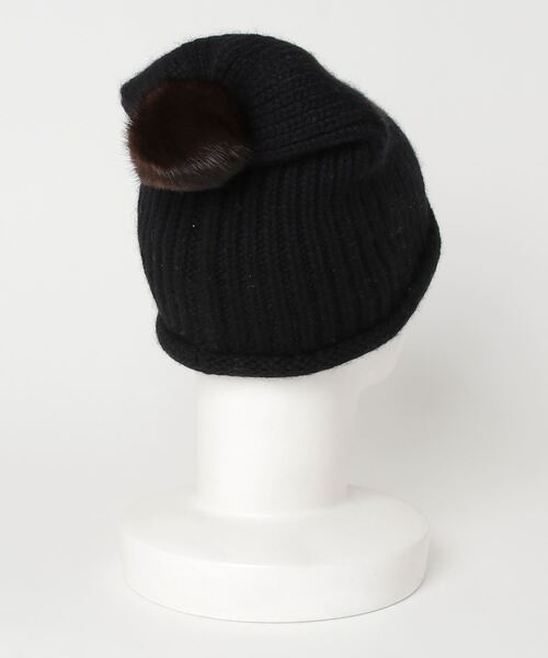 「Athena New York」 ニットキャップ - ブラック レディース_画像2