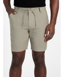 GUESS（ゲス） パンツ FLETCHER Linen Draw Cord Short ハーフパンツ