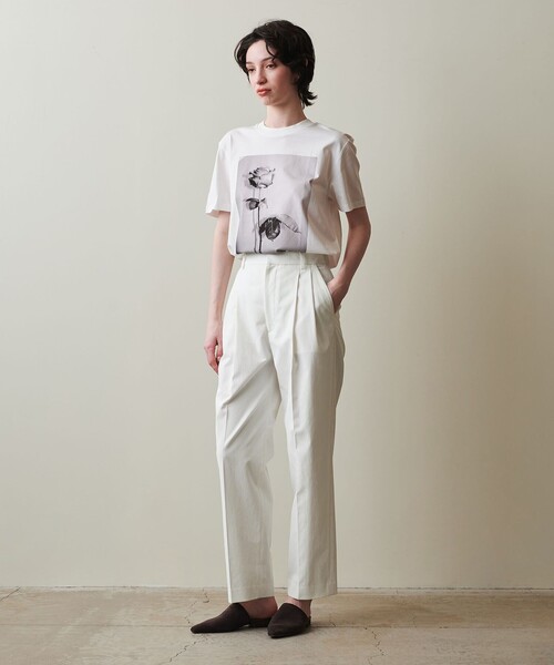 Steven Alan 2タック ウールテーパードパンツ セール】＜Steven Alan＞タック テーパード パンツ（スラックス