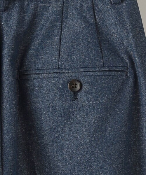 Steven Alan テーパードパンツ ネイビー STEVEN ALAN スラックス パンツ 「Steven Alan」タック