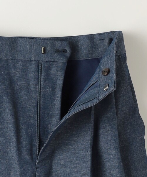 【美品】Steven Alan 2タック テーパード ウール トラウザーズパンツ STEVEN ALAN スラックス 「Steven Alan」 ウール
