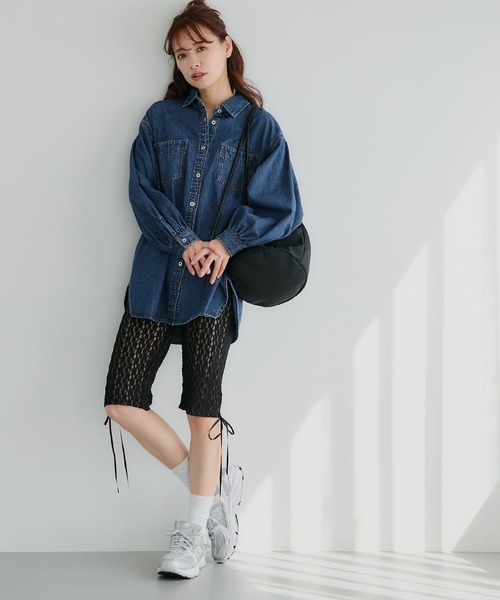 【新品】drugstore's♡レースこお花がオシャレなゆったりパンツ♡Ｆサイズ coca パンツ フラワーカットレースパンツ レディース : ZOZOTOWN