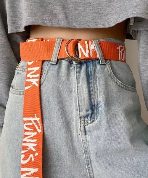 CELENA BEATS ベルト ロゴ デザイン ストリート リングベルト/ガチャ