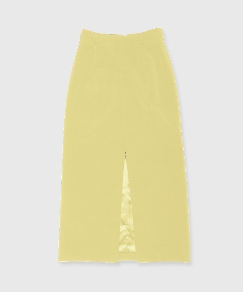 JOSE MOON スカート SLIT LAYERED LONGSKIRT/スリットレイヤード