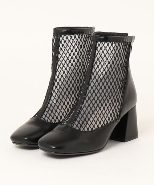 「byあしながおじさん」 ショートブーツ 23.5cm アイボリー レディース_画像5