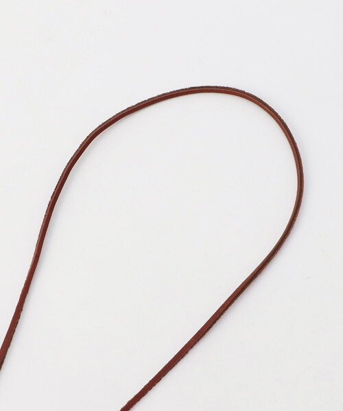 ネックレス YUKETEN/ユケテン Leather Bolo Tie w/ Turq. Concho
