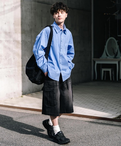 Rocky Monroe シャツ オーバーサイズ ピグメントダイ加工