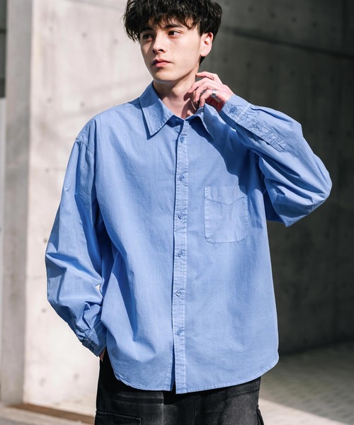 Rocky Monroe（ロッキーモンロー） シャツ オーバーサイズ ピグメント