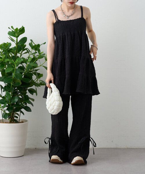 パンツ メンズ 夏 ワイドパンツ 冷感 ロングパンツ イージーパンツ スウェット