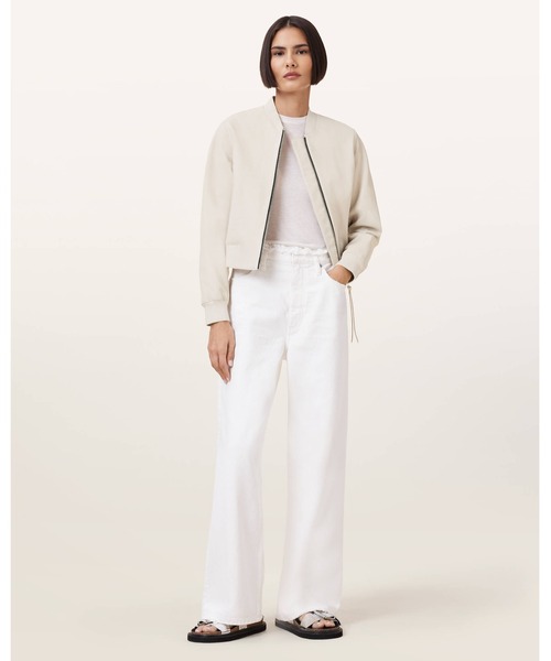 ALLSAINTS（オールセインツ） ma1 ma-1 ORTEN LEATHER BOMBER JACKET