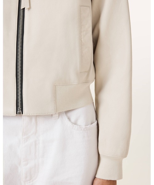 ALLSAINTS（オールセインツ） ma1 ma-1 ORTEN LEATHER BOMBER JACKET
