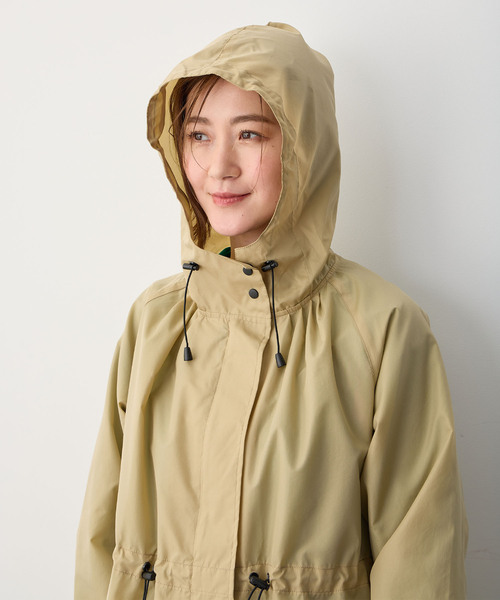CROSSPLUS ONLINE レインコート カッパ 「Wpc.」ロングモッズ