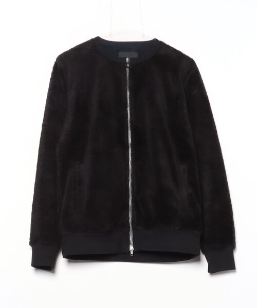 LOUNGE LIZARD（ラウンジリザード） ジップアップブルゾン 2 ブラック