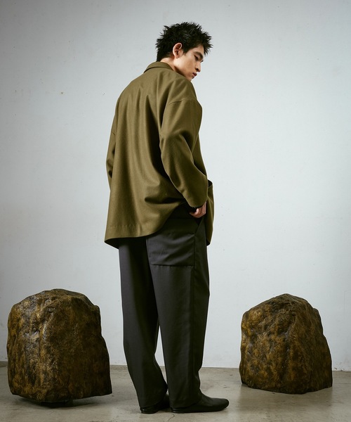 Dulcamara（ドゥルカマラ） コート ジャケット メルトンBigハーフ