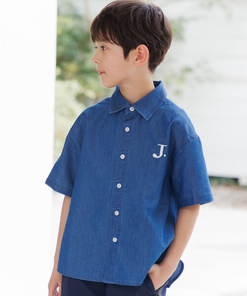 J.PRESS（J.プレス） ブラウス シャツ 「100-130cm」4.5オンス TC 