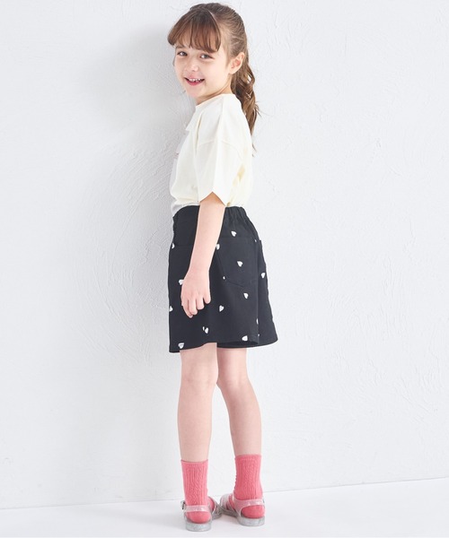 pairmanon パンツ ハート刺繍 ショートパンツ キッズ 子供服