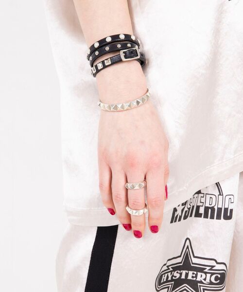 HYSTERIC GLAMOUR スタッズ リング レディース サイズ HYSTERIC GLAMOUR 指輪 リング スタッズリング レディース