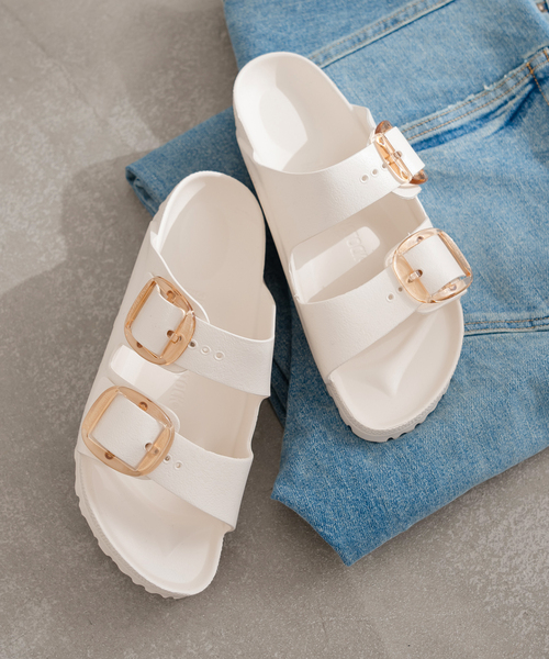 BIRKENSTOCK Arizona Big Buckle EVA サンダル Arizona Big Buckle | EVA | Eggshell – Birkenstock Midtown