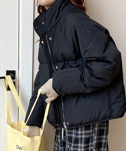 「Riff」 ジップアップブルゾン L ブルー レディース_画像8