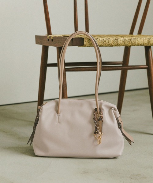 【超美品】RANDEBOO ボストンバッグ 美品］RANDEBOOボストンバッグ ブラック - メルカリ