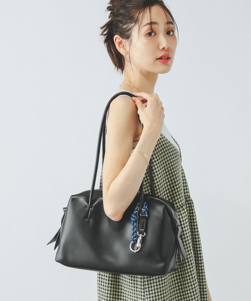GLOBAL WORK（グローバルワーク） ボストンバッグ スペ軽チャーム付き