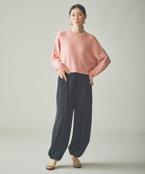 Curensology（カレンソロジー） パンツ /ツイル2WAYワイドパンツ