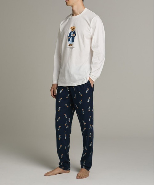 未使用 ポロ ラルフローレン 長袖 パジャマ ルームウェア ペア セット 未使用 ポロ ラルフローレン 長袖 パジャマ ルームウェア ペア セット