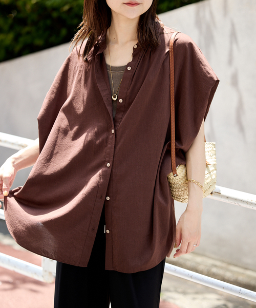 SLOBE IENA（スローブイエナ） ブラウス シャツ 「WEB・一部店舗限定