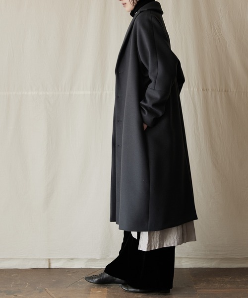 「suzuki takayuki」 チェスターコート 2 ブルー系その他 レディース_画像6