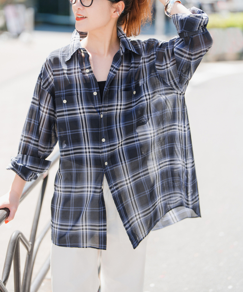 Spick＆Span ブラウス シャツ 「WEB限定追加」コットンボイル