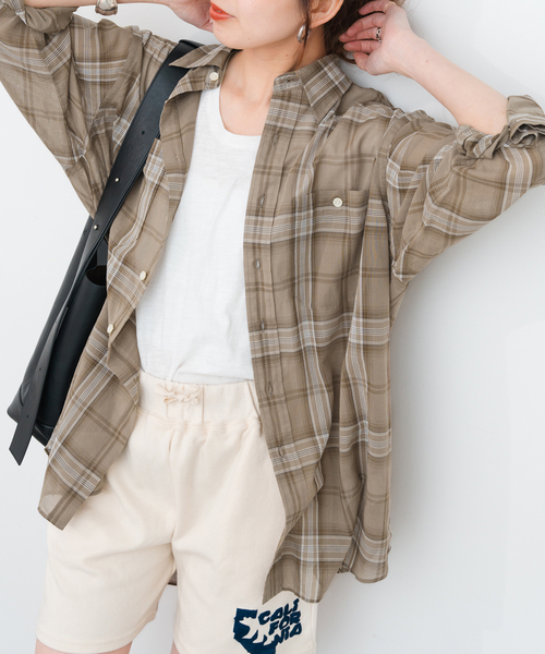 Spick＆Span ブラウス シャツ 「WEB限定追加」コットンボイル