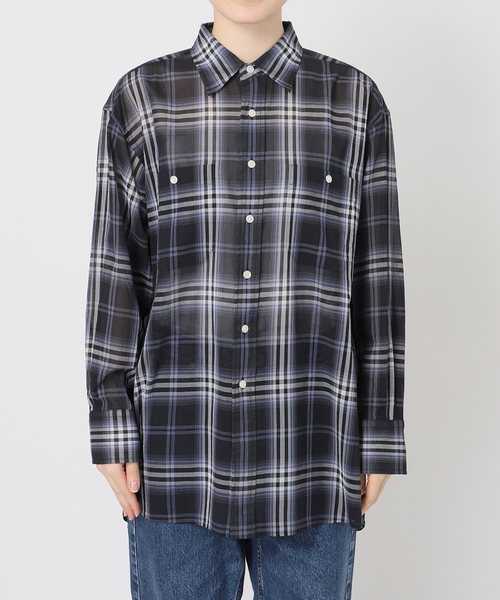Spick＆Span ブラウス シャツ 「WEB限定追加」コットンボイル