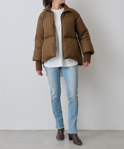 BEARDSLEY（ビアズリー） ダウンジャケット FREE アイボリー